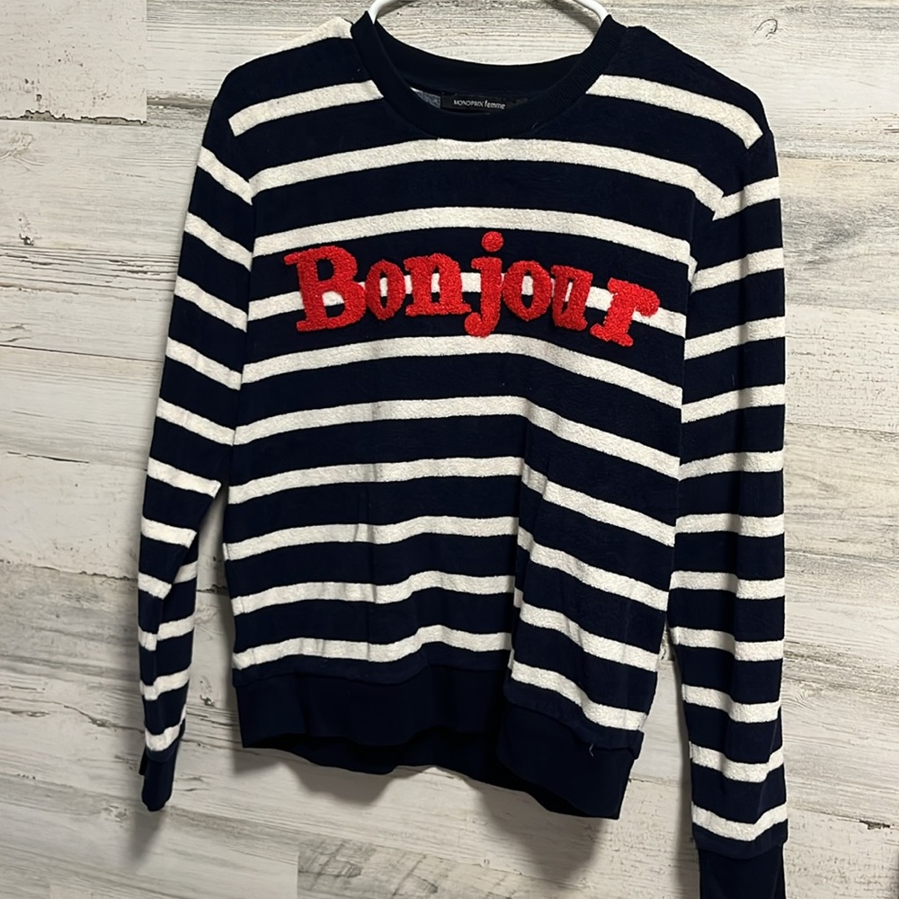 Bonjour sweater - Picture 3 of 9